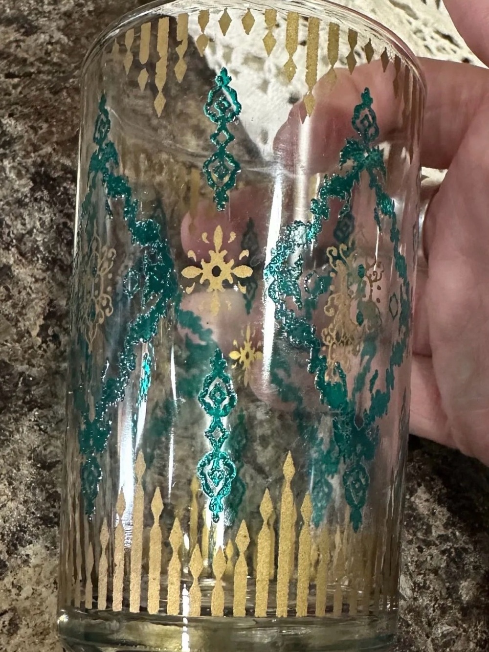 Vintage HAZEL-ATLAS juice glasses (3total)